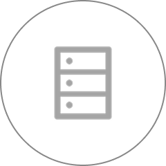 Server icon representing database services